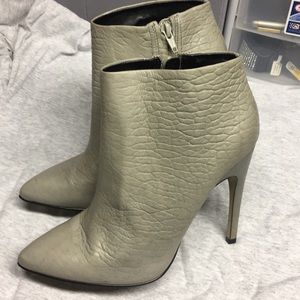 Aldo gray booties